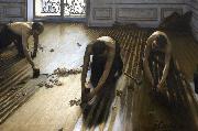 Gustave Caillebotte The Floor Scrapers (nn020 Spain oil painting artist